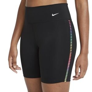 Nike One Rainbow 7inch Shorts in Black-Small